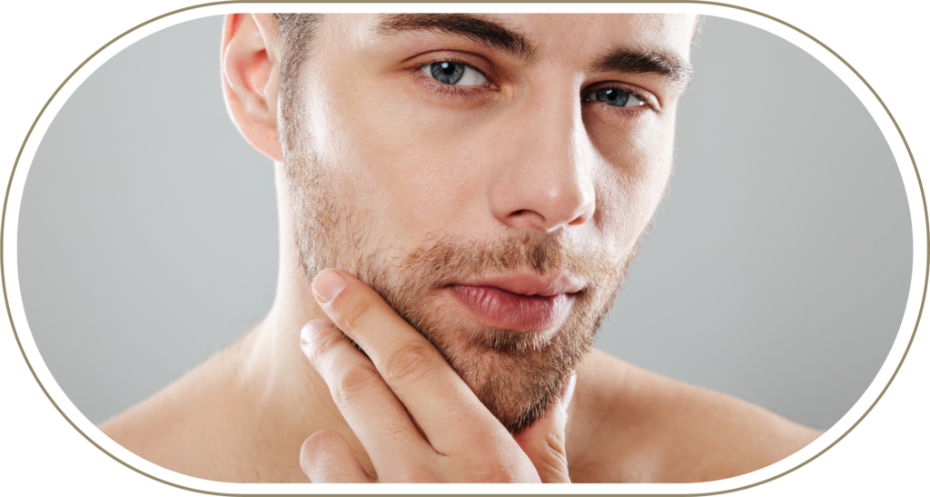 Trous dans la barbe, barbe qui gratte, boutons barbe.